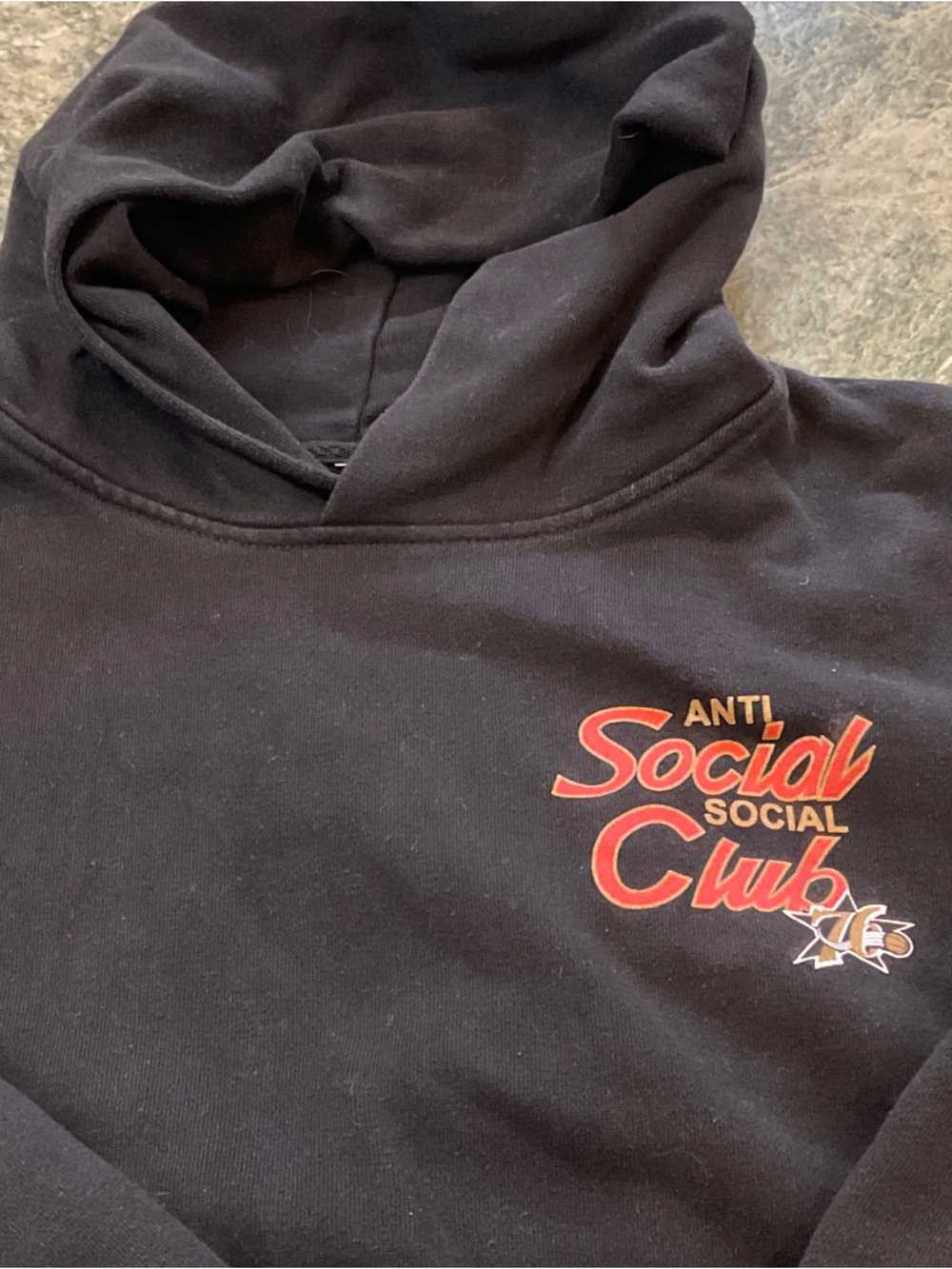 Philadelphia 76er’s Anti Social Social Club Black Hoodie